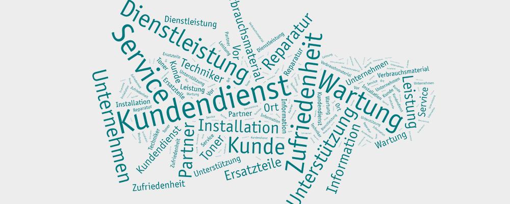 Service und Wartung Bürotechnik